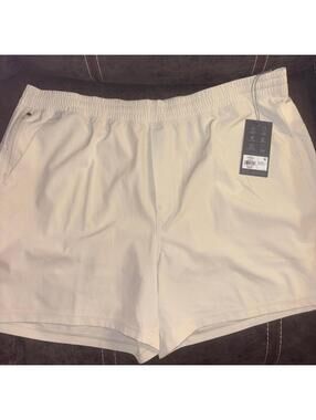 VRST All-In Lined Shorts Men’s XXL Light Sand 5” NWT Performance